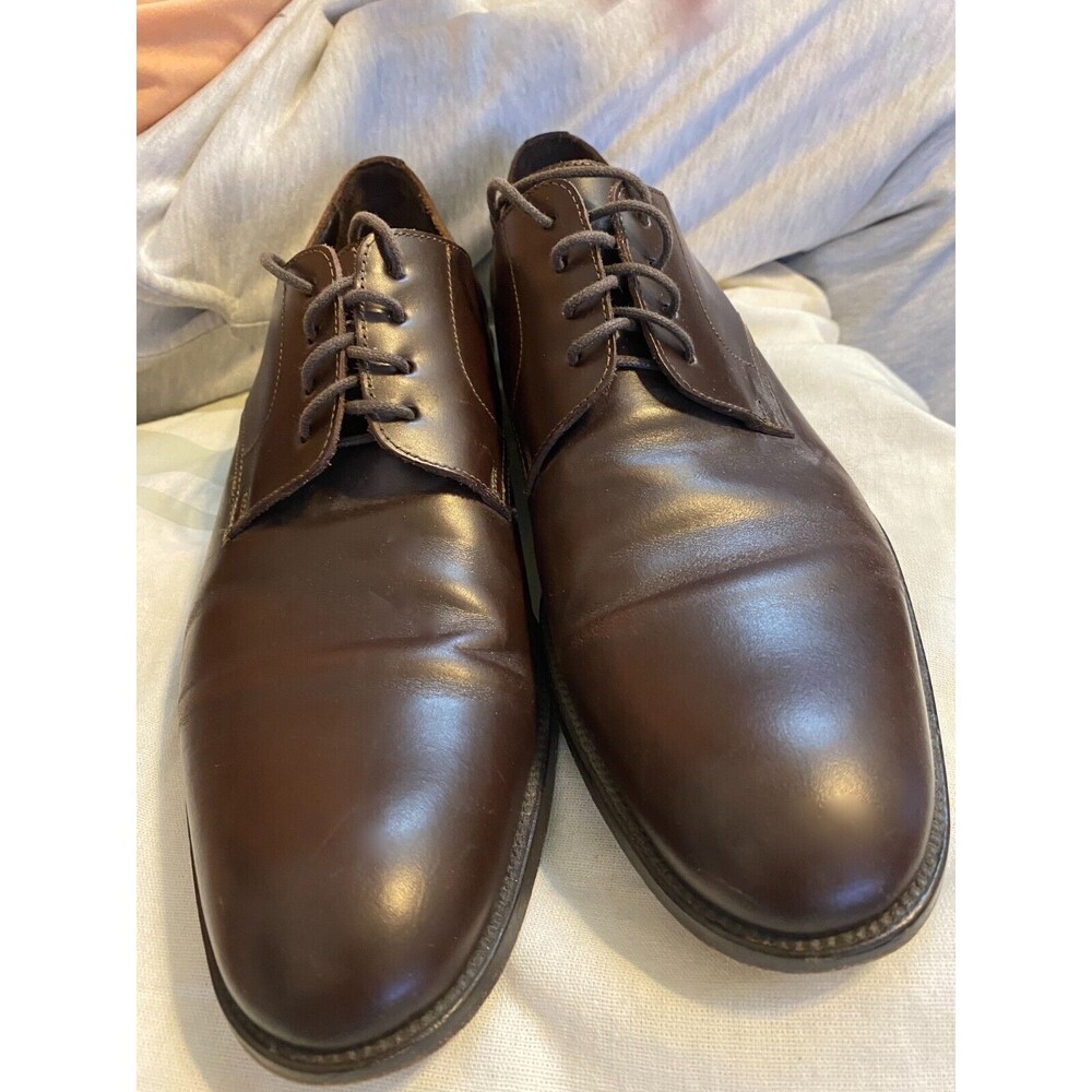To Boot NY Adam Derrick Mens Brown Leather Oxfords SZ 9M/Italy